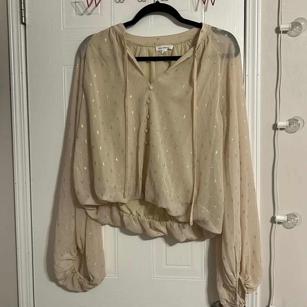 Blu Pepper Blouse